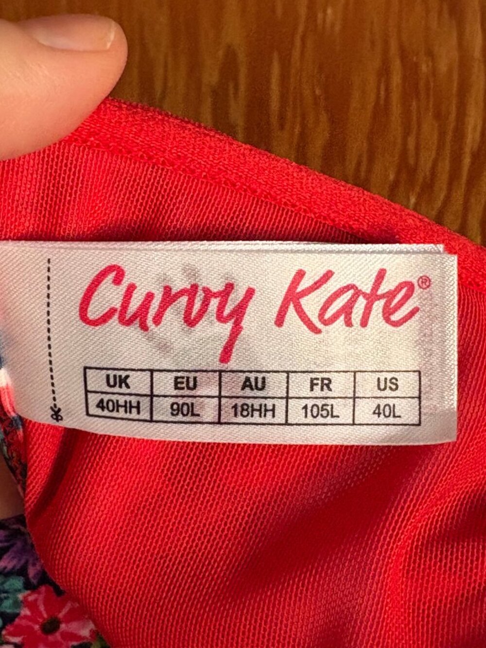 NWT Curvy Kate Floral Bikini Top - Picture 5 of 5